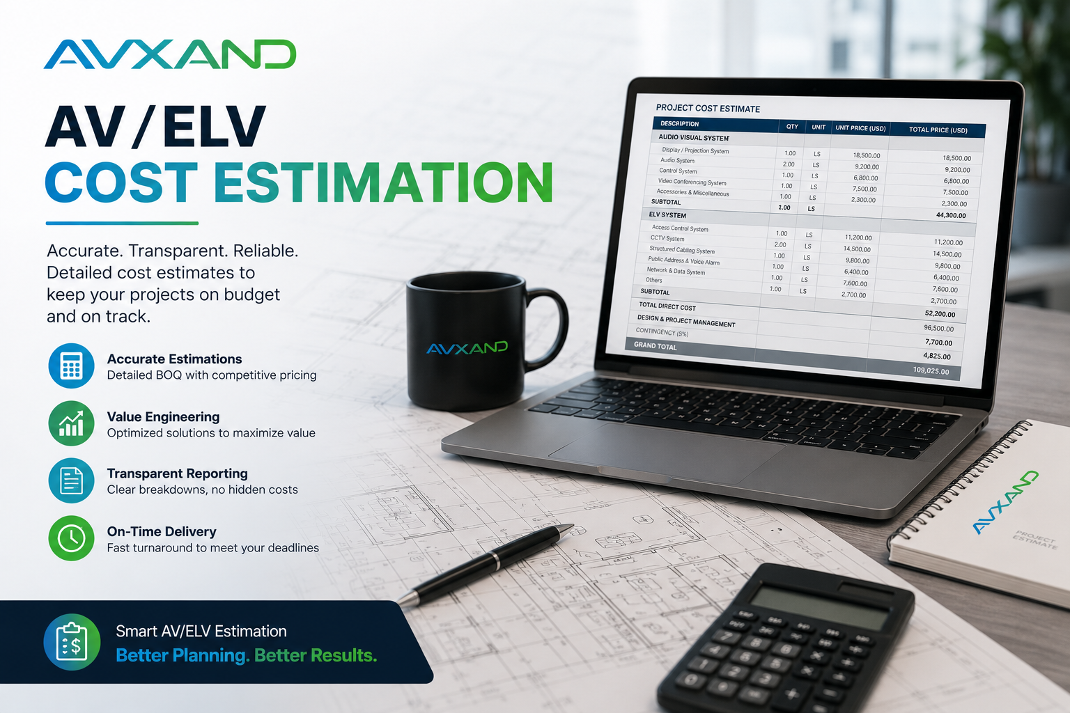 AV/ELV Cost Estimation